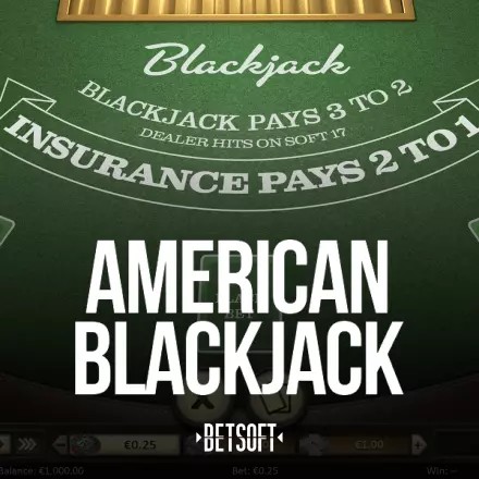 American Blackjack – slot by Betsoft Gaming, featured at spinko24casino.com