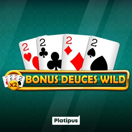 Play Bonus Deuces Wild slot by Platipus on spinko24casino.com