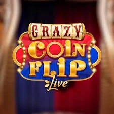 Crazy Coin Flip slot logo by Evolution at Spinko24
