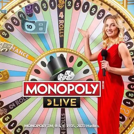 Monopoly Live logo – Live Dealer by Evolution at Spinko24