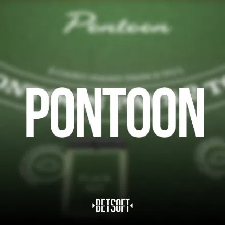 Pontoon by Betsoft Gaming, showcased at spinko24casino.com – game logo