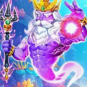 Poseidon's Secret 2 online game logo by KA Gaming on spinko24casino.com