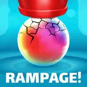 Crash Games logo of RAMPAGE! 94 from Gaming Corps at Spinko24